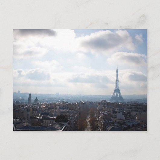 Reise-Postkarte Paris Eiffelturm Postkarte (Vorderseite)