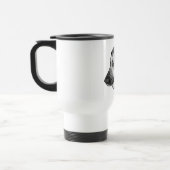 Reise-Punkte, Haustier-Tasse Reisebecher (Links)
