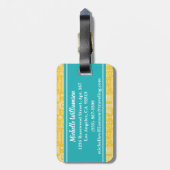 Reise-Reise-Gepäckanhänger Gepäckanhänger (Rückseite vertikal)