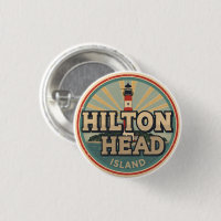 Reise-Retrosouvenirs vom Hilton Head Island Leucht
