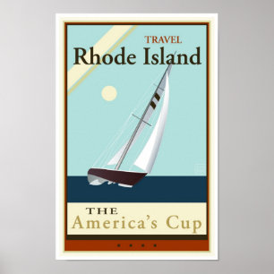 Reise Rhode Island Poster