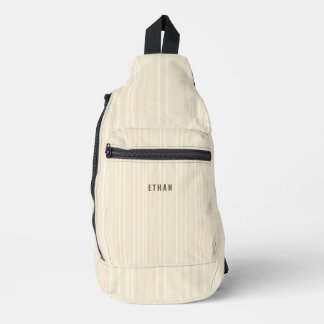 Reise-Rucksäcke modern - Champagner Minimalist Crossbody Bag