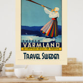 Reise Schweden Poster (Küche)