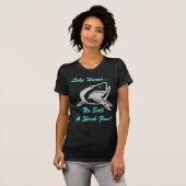 Reise-Schwimmen der Huronsee kein Salz u. Haifisch T-Shirt (Vorne ganz)