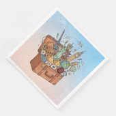 Reise Serviette (Ecke)
