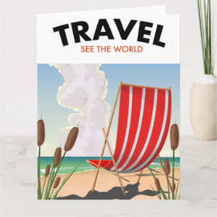Reise, sieh dir die Welt an Karte