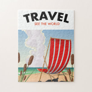 Reise, sieh dir die Welt an Puzzle