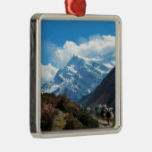 Reise-Sommer Himalaja-Mount Everest-Indiens Nepal Ornament Aus Metall (Rechts)
