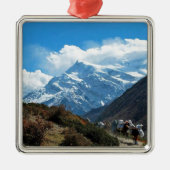 Reise-Sommer Himalaja-Mount Everest-Indiens Nepal Ornament Aus Metall (Vorne)