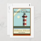 Reise South Carolina Postkarte (Vorne/Hinten)