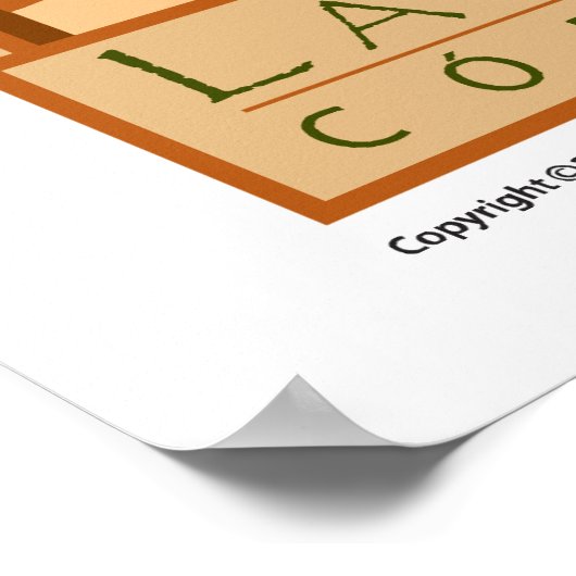 REISE-Spanien-Córdoba Poster (Ecke)