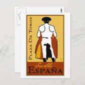 Reise Spanien Postkarte (Vorne/Hinten)