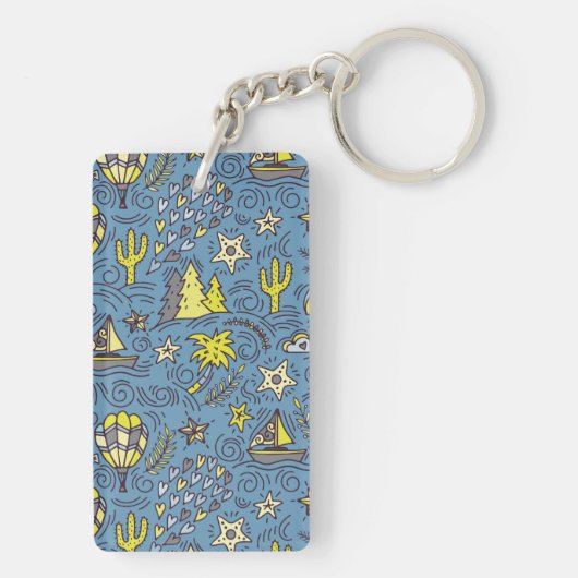 Reise-Spaß Schlüsselanhänger (Rückseite)