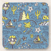 Reise-Spaß Untersetzer (Vorderseite)