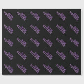 Reise-Spaßrosa-Grußgeschenk Geschenkpapier (Flach)