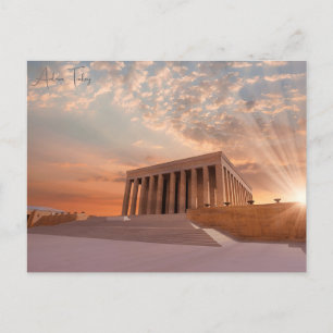 Reise Stadt Ankara Türkei Urlaub retro Vintage  Postkarte