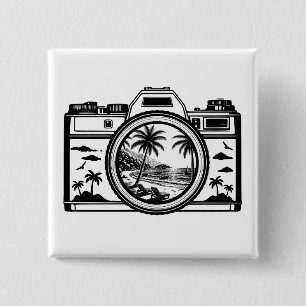 Reise Strand Fotografie Kamera Button