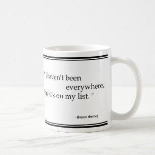 Reise Susans Sontag zitiert Tasse