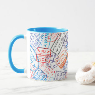 Reise-Symbol Tasse