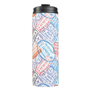 Reise-Symbol Thermosbecher