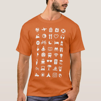Reise-Symbole 1 T-Shirt