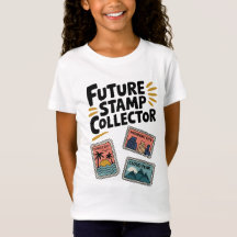 Reise-T-Shirt Airport-Kleidung Future Stamp Collec