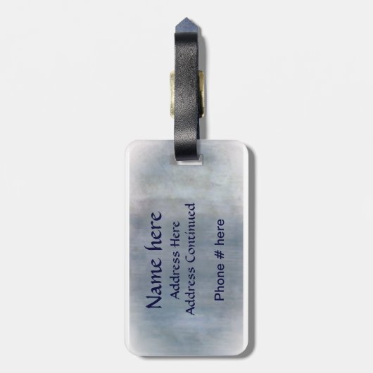 Reise-Tasche Umbau St Christopher sicherer! Gepäckanhänger (Rückseite vertikal)