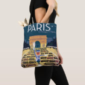Reise-Taschen-Tasche Paris Frankreich Vintage Tasche (Von Nahem)
