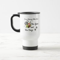 Reise-Tasse bin ich gerade Frau, die Lieben und