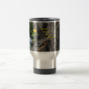 Reise-Tasse… Blüte, in der Sie gepflanzt werden Reisebecher