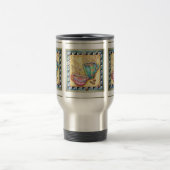 REISE-TASSE - COOLE BOHNEN! KAFFEE-KUNST REISEBECHER (Mittel)
