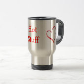 Reise-Tasse des heißen Materials Reisebecher (VorderseiteRechts)