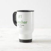 Reise-Tasse des Lehrer-#1 Reisebecher (Vorderseite Links)