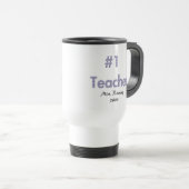 Reise-Tasse des Lehrer-#1 Reisebecher (VorderseiteRechts)