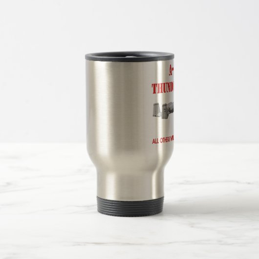 Reise-Tasse des THUNDERBOLT A-10 Reisebecher (Mittel)