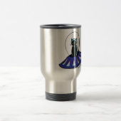 Reise-Tasse Fräuleins Q Spacecat Reisebecher (Mittel)