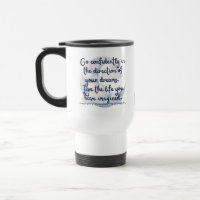 Reise-Tasse 'Geh selbstbewusst'