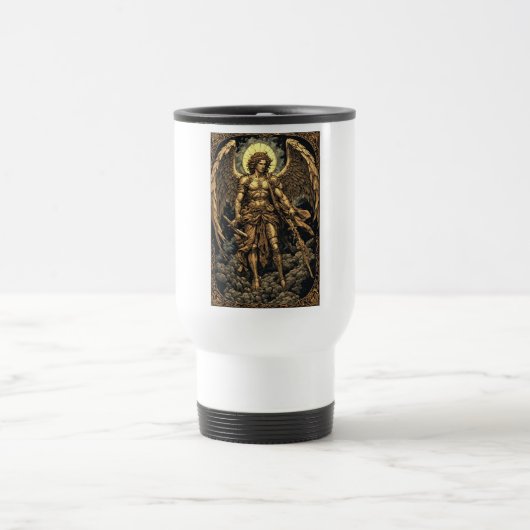 Reise-Tasse 'Goldener St. Michael' Reisebecher (Mittel)