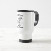 Reise-Tasse Grumpy Fawn Kaffee-Liebhaber Reisebecher (VorderseiteRechts)