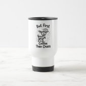 Reise-Tasse Grumpy Fawn Kaffee-Liebhaber Reisebecher (Mittel)