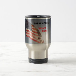 Reise-Tasse mit Flagge Reisebecher