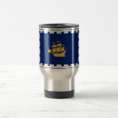 Reise-Tasse mit Flagge von Québec Reisebecher (Mittel)