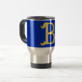 Reise-Tasse mit Monogramm mit dem Buchstaben B Reisebecher (Vorderseite Links)