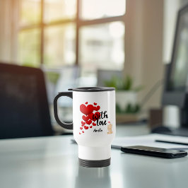Reise-Tasse mit persönlicher Widmung Reisebecher