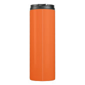 Reise-Tasse Orange Thermobecher Thermosbecher (Rückseite)