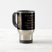 Reise-Tasse: Thomas Jefferson Reisebecher (Vorderseite Links)