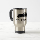 Reise-Tasse (Vintages Auto 3) Reisebecher (Vorderseite Links)