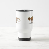 Reise-Tasseallosaurus-Dinosaurier Reisebecher (Mittel)