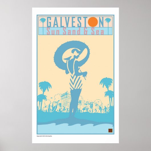 REISE-Texas-Galveston Poster (Vorne)