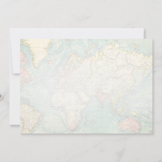 Reise Thema Brautdusche Einladung Miss zu Frau. (Rückseite)